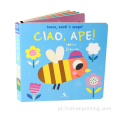 Wholesale personalizado flap de papelão infantil livro